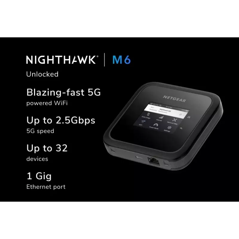 NETGEAR Nighthawk M6 5G maršrutizatorius
