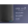 NETGEAR ORBI 870 RBE870B Wi-Fi 7 triju dažnių juostų MESH palydovas juodas
