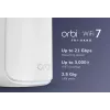 NETGEAR Orbi 870 papildomas palydovas, trijų juostų (2,4 GHz / 5 GHz / 6 GHz), Wi-Fi 7 (802.11be), balta, 4 vidinės antenos