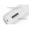 NETGEAR Orbi 870 papildomas palydovas, trijų juostų (2,4 GHz / 5 GHz / 6 GHz), Wi-Fi 7 (802.11be), balta, 4 vidinės antenos