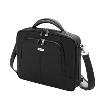 DICOTA Eco Multi Compact – 14-15.6 col. nešiojamojo kompiuterio krepšys – juoda / 600d Rpet poliesteris