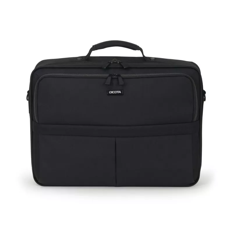 DICOTA Eco Multi Scale – 15-17,3 col. nešiojamojo kompiuterio krepšys / juoda / 600d perdirbtas PET