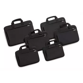 DICOTA Smart Skin 15-15.6 inch nešiojamojo kompiuterio dėklas - juoda / neoprenas su 100% perdirbtu paviršiaus audiniu
