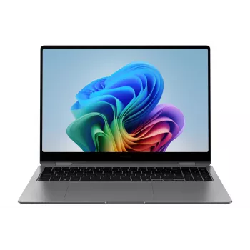 Samsung Galaxy Book5 Pro 360 Copilot+ PC nešiojamas kompiuteris Intel Core Ultra 7 256V 40,6 cm (16 colių) liečiamas ekranas WQXGA+ 16 GB LPDDR5x-SDRAM 1 TB SSD Wi-Fi 7 (802.11be) Windows 11 Home Pilka
