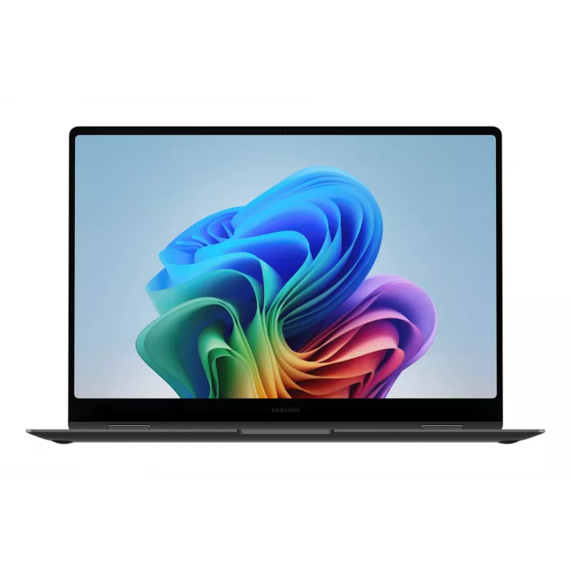 Samsung Galaxy Book5 Pro 360 Copilot+ PC nešiojamas kompiuteris Intel Core Ultra 7 256V 40,6 cm (16 colių) liečiamas ekranas WQXGA+ 16 GB LPDDR5x-SDRAM 1 TB SSD Wi-Fi 7 (802.11be) Windows 11 Home Pilka