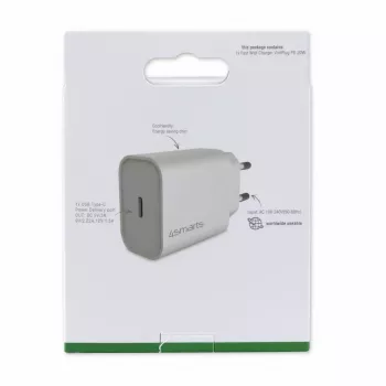 Vidinis įkroviklis 4smarts 465575 Universal White USB