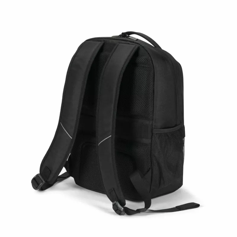 DICOTA Eco Core – kuprinė nešiojamam kompiuteriui 15-17.3 col. – juoda / 300d 100% perdirbtas PET poliesteris