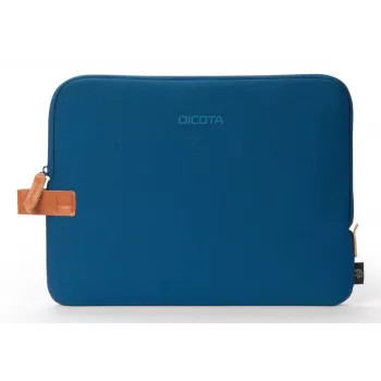 DICOTA Skin Urban 14 colių MacBook dėklas - tamsiai mėlyna / perdirbto poliesterio neopreno audinys
