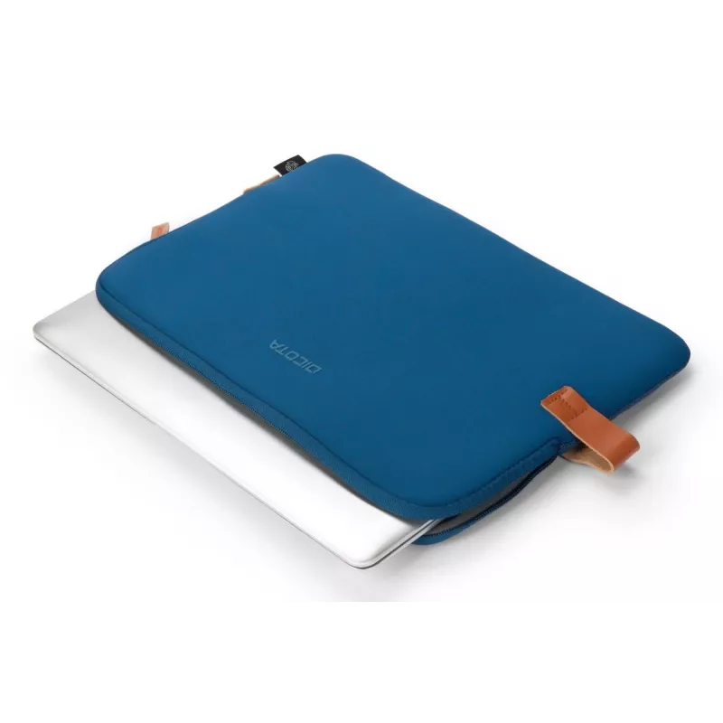 DICOTA Skin Urban 14 colių MacBook dėklas - tamsiai mėlyna / perdirbto poliesterio neopreno audinys