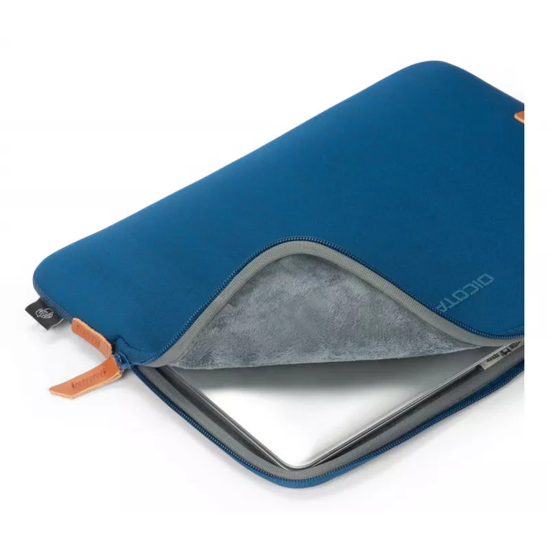 DICOTA Skin Urban 14 colių MacBook dėklas - tamsiai mėlyna / perdirbto poliesterio neopreno audinys
