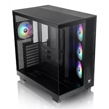 Korpusas Thermaltake View 380 XL TG ARGB Midi Tower juodas
