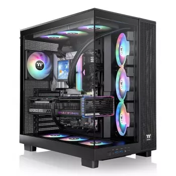 Korpusas Thermaltake View 380 XL TG ARGB Midi Tower juodas
