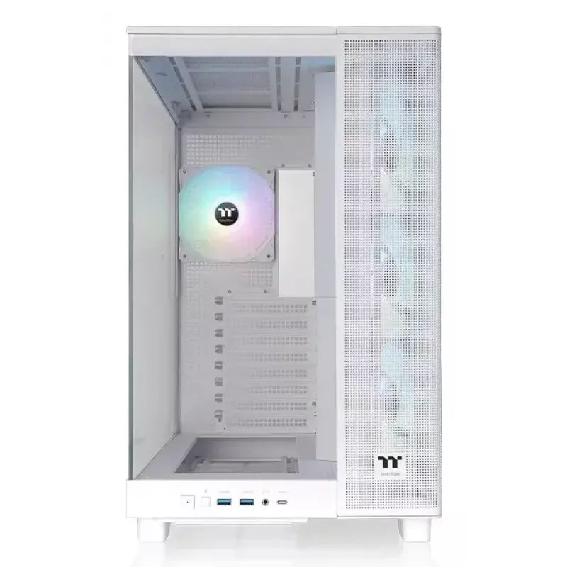 Korpusas Thermaltake View 380 XL TG ARGB Midi Tower Baltas
