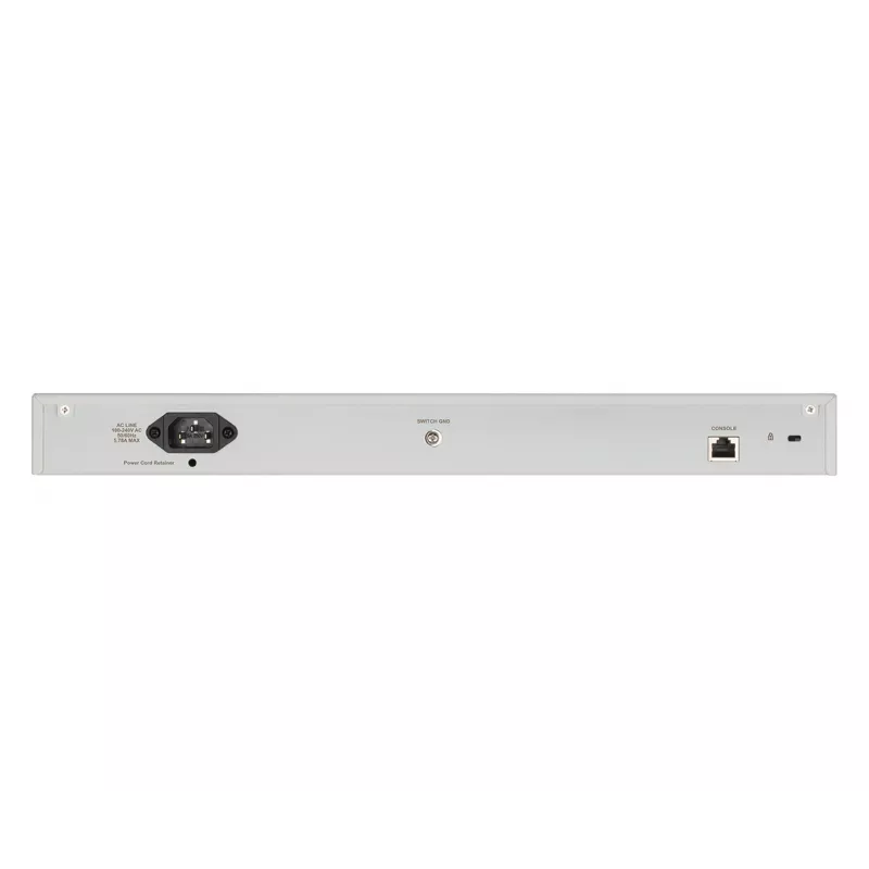 D-Link 52 prievadų Gigabit PoE+ Nuclias Smart Managed Switch su 4x 1G kombinuotais prievadais, 370W