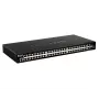 D-Link DGS-1520-52/E tinklo jungiklis, valdomas L3, 10G Ethernet (100/1000/10000), 1U, juodas