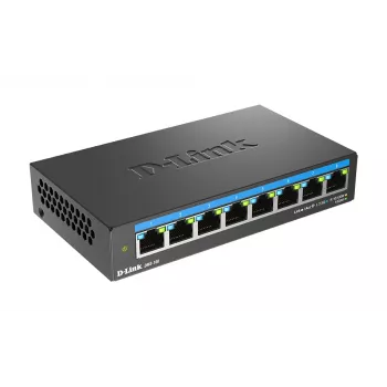 Nevaldomas jungiklis D-Link DMS-108/E 8 prievadų 2,5G Ethernet 40 Gbit/s