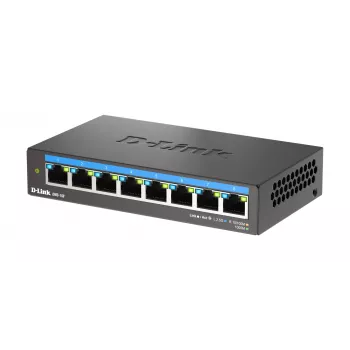 Nevaldomas jungiklis D-Link DMS-108/E 8 prievadų 2,5G Ethernet 40 Gbit/s