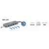 USB HUB D-Link DUB-2340 USB-C 4 prievadų USB 3.0 Power Delivery 60W