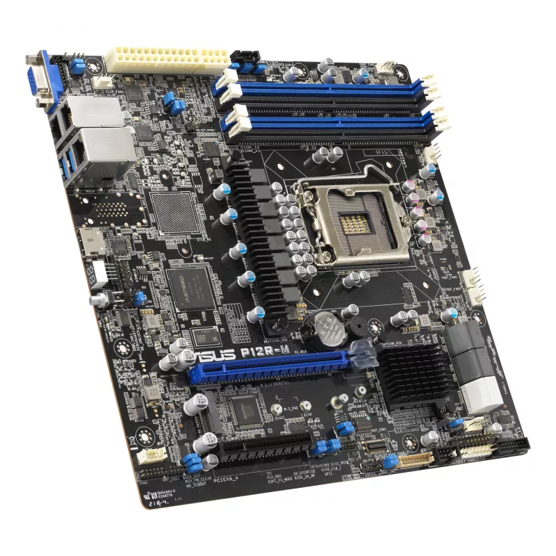 ASUS P12R-M Intel C256 LGA 1200 (Socket H5) ATX serverinė motininė plokštė