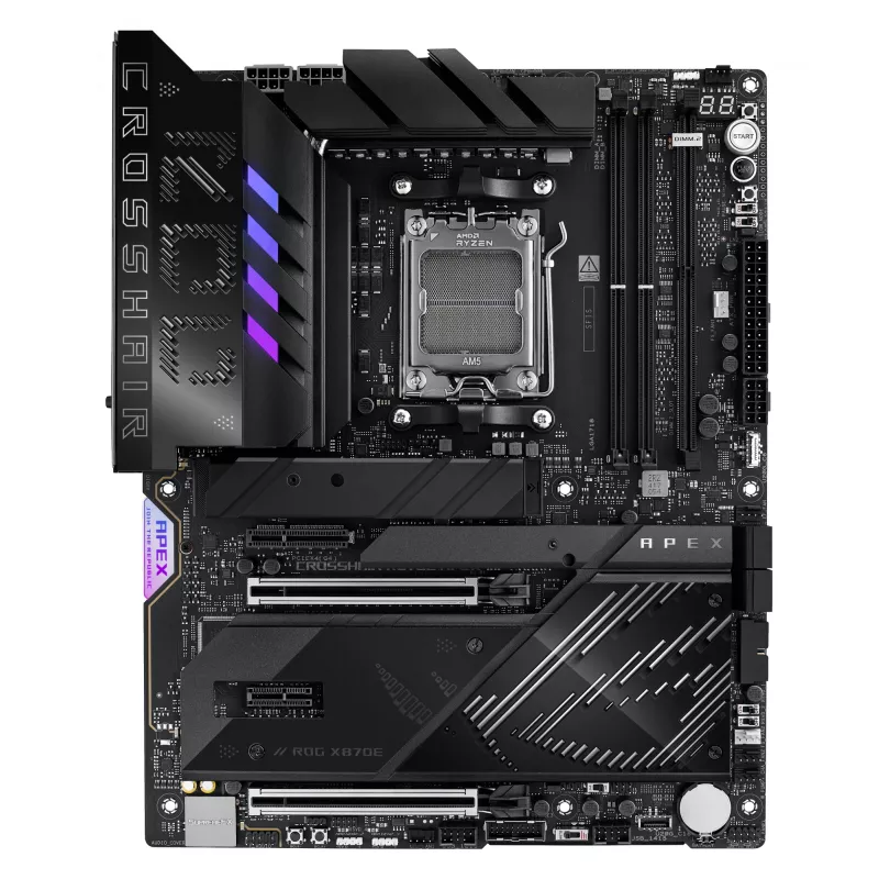 ASUS ROG CROSSHAIR X870E APEX AMD X870E Socket AM5 ATX pagrindinė plokštė