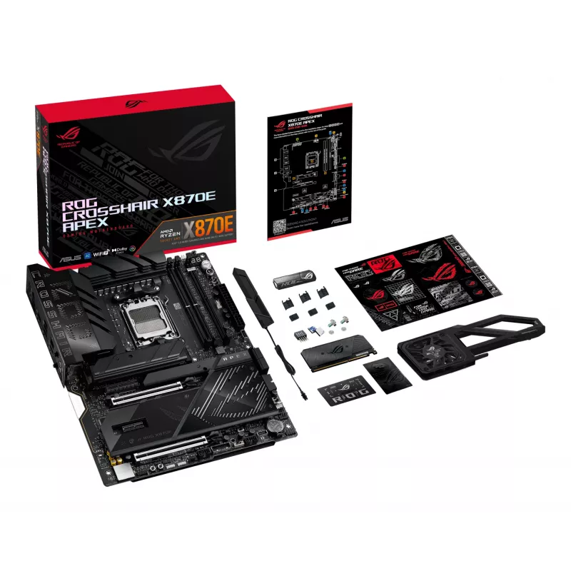 ASUS ROG CROSSHAIR X870E APEX AMD X870E Socket AM5 ATX pagrindinė plokštė