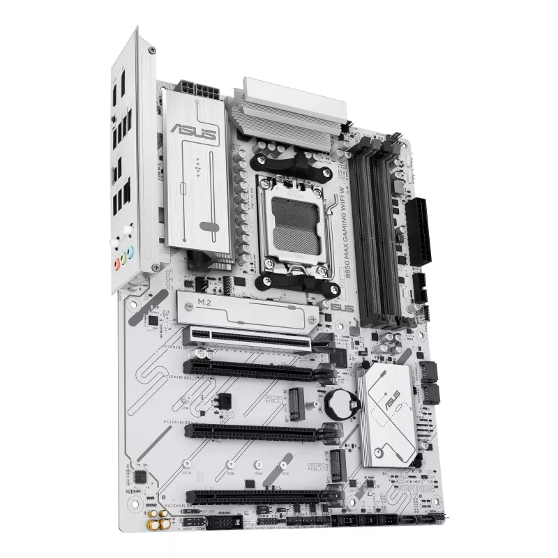 ASUS B850 MAX GAMING WIFI W pagrindinė plokštė AMD B850 Socket AM5 ATX