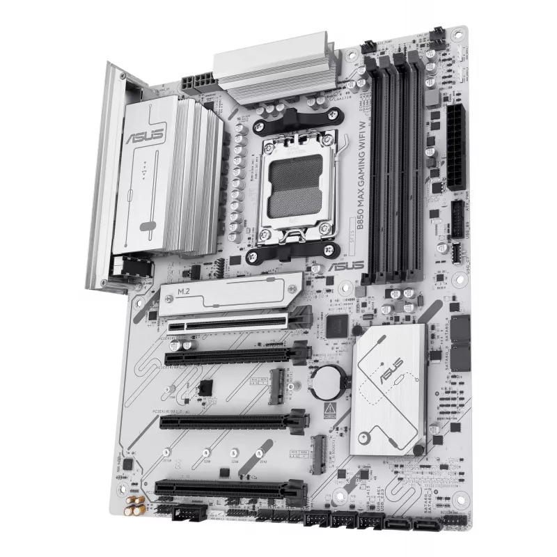 ASUS B850 MAX GAMING WIFI W pagrindinė plokštė AMD B850 Socket AM5 ATX