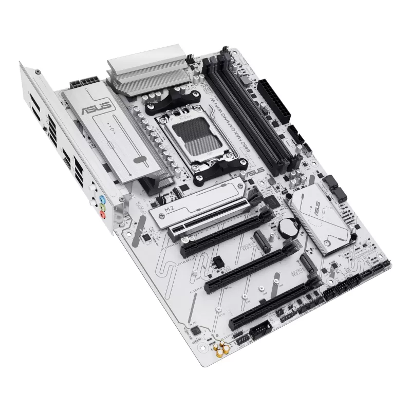 ASUS B850 MAX GAMING WIFI W pagrindinė plokštė AMD B850 Socket AM5 ATX