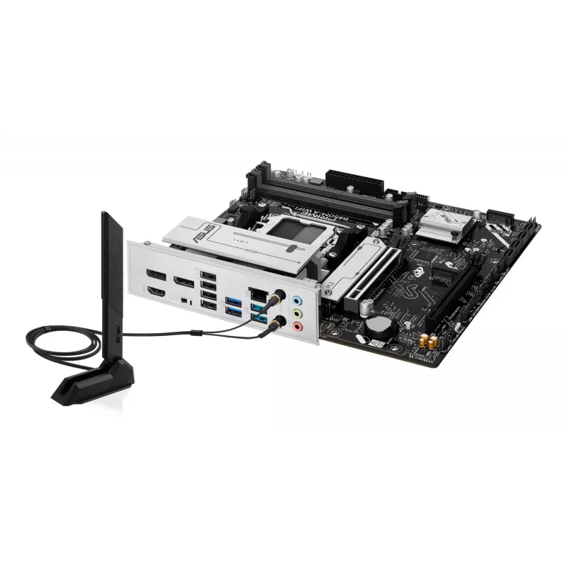 ASUS PRIME B850M-A WIFI AMD B850 Socket AM5 micro ATX pagrindinė plokštė