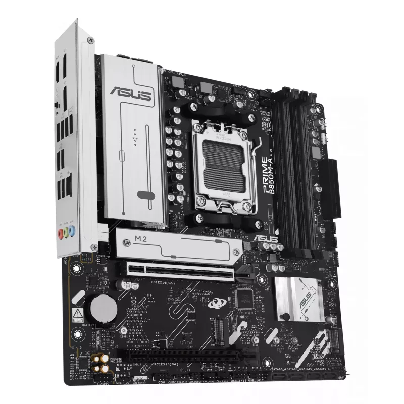 ASUS PRIME B850M-A-CSM pagrindinė plokštė AMD B850 Socket AM5 micro ATX