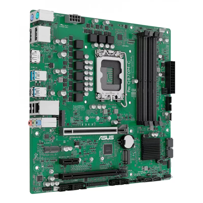 ASUS PRO Q870M-C-CSM Intel® Q870 LGA 1851 (Socket V1) micro ATX pagrindinė plokštė