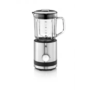 Stalo blenderis WMF KITCHENminis 0416490011, 0,8 L, 400 W, juodas, nerūdijantis plienas, permatomas