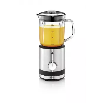Stalo blenderis WMF KITCHENminis 0416490011, 0,8 L, 400 W, juodas, nerūdijantis plienas, permatomas