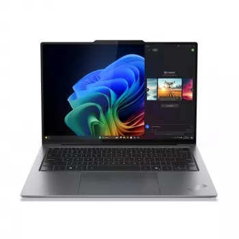Nešiojamas kompiuteris Lenovo ThinkPad X9-14 Gen 1 Copilot+ PC Intel Core Ultra 7 258V 35,6 cm (14 colių) WUXGA 32 GB LPDDR5x-SDRAM 1 TB SSD Wi-Fi 7 (802.11be) Windows 11 Pro Vokiška pilka