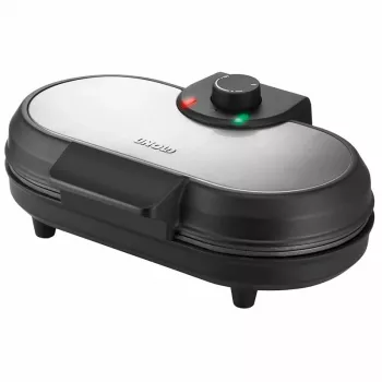 Unold Pancake-Maker American 2 blynams, 13,5 cm, juodas, nerūdijantis plienas