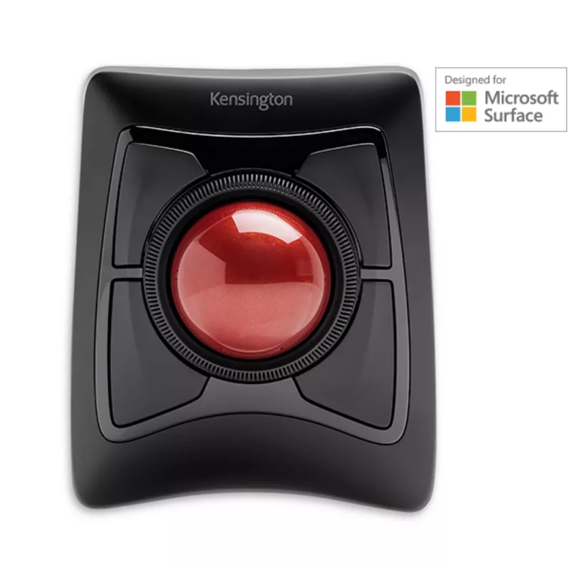 Kensington Expert Mouse Wireless Trackball, ambidekstrinis, optinis, RF belaidis + Bluetooth, 400 DPI, juodas