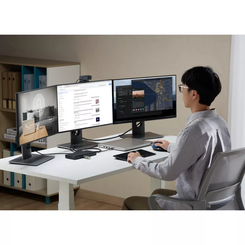 Kensington SD4842P EQ USB-C 10Gbps Triple Video Docking Station su 100W Power Delivery