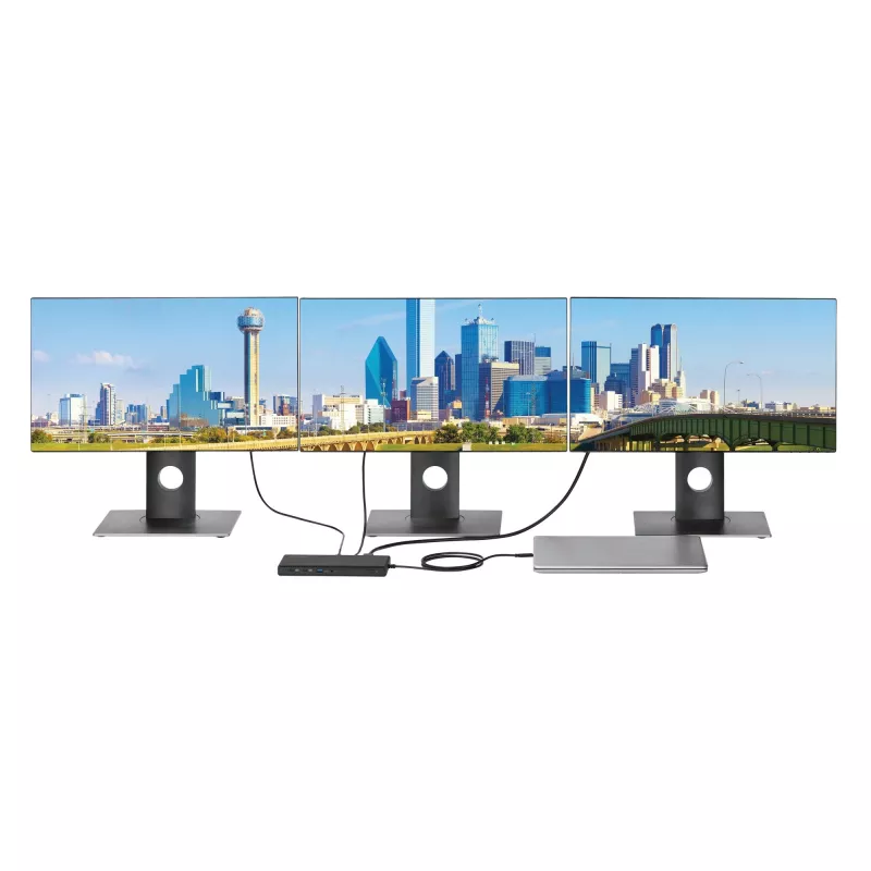 Kensington SD4842P EQ USB-C 10Gbps Triple Video Docking Station su 100W Power Delivery