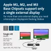 Kensington SD5760T Thunderbolt 4 dvigubos 4K dokų stotelė su 96W galios tiekimu