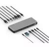 Kensington SD5760T Thunderbolt 4 dvigubos 4K dokų stotelė su 96W galios tiekimu