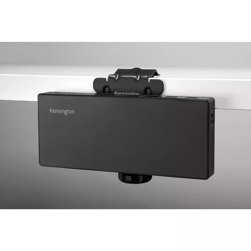 Kensington SD4781P EQ USB-C ir USB-A dviguba 4K dokų stotis, laidinė, USB 3.2 Gen 2 (3.1 Gen 2) Type-C, 100 W, 3.5 mm, 10/100/1000 Mbit/s, juoda