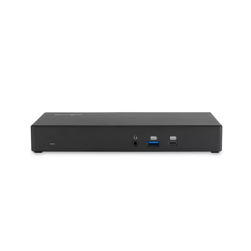 Kensington SD4781P EQ USB-C ir USB-A dviguba 4K dokų stotis, laidinė, USB 3.2 Gen 2 (3.1 Gen 2) Type-C, 100 W, 3.5 mm, 10/100/1000 Mbit/s, juoda
