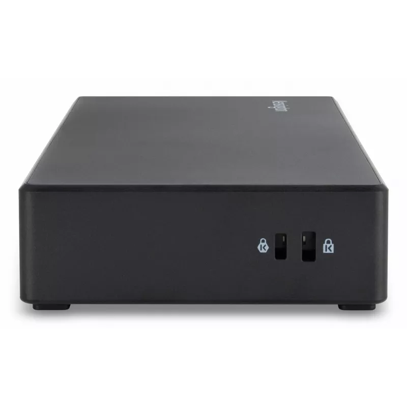 Kensington SD4781P EQ USB-C ir USB-A dviguba 4K dokų stotis, laidinė, USB 3.2 Gen 2 (3.1 Gen 2) Type-C, 100 W, 3.5 mm, 10/100/1000 Mbit/s, juoda