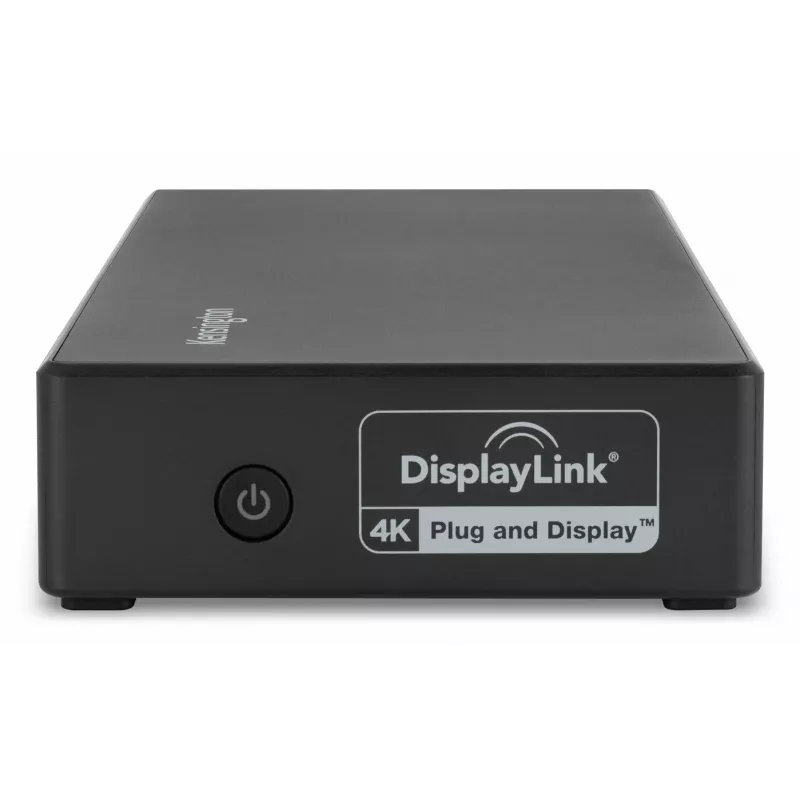 Kensington SD4781P EQ USB-C ir USB-A dviguba 4K dokų stotis, laidinė, USB 3.2 Gen 2 (3.1 Gen 2) Type-C, 100 W, 3.5 mm, 10/100/1000 Mbit/s, juoda