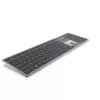 Klaviatūra DELL KB700 Office Bluetooth QWERTZ vokiška pilka