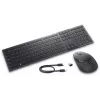DELL KM900 belaidė klaviatūra ir pelė, RF Wireless + Bluetooth, QWERTZ vokiškas išdėstymas, grafito spalva