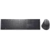 DELL KM900 belaidė klaviatūra ir pelė, RF Wireless + Bluetooth, QWERTZ vokiškas išdėstymas, grafito spalva