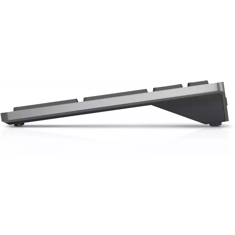 DELL KB740 belaidė klaviatūra Office RF Wireless Bluetooth QWERTZ vokiška pilkai juoda