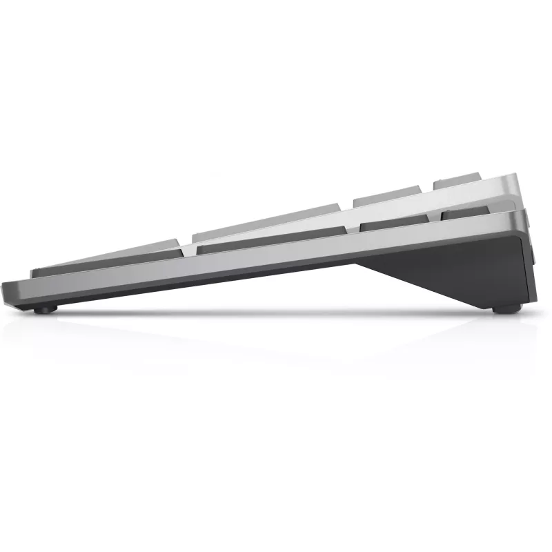 DELL KB740 belaidė klaviatūra Office RF Wireless Bluetooth QWERTZ vokiška pilkai juoda