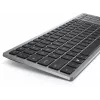 DELL KB740 belaidė klaviatūra Office RF Wireless Bluetooth QWERTZ vokiška pilkai juoda